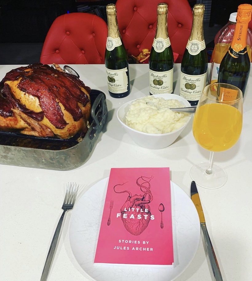 thirtywestph's tweet image. This is what we call a dinner.

Scoop up LITTLE FEASTS by @JulesJustWrite a short story collection worth every nibble.

Photo from an Amazon reader