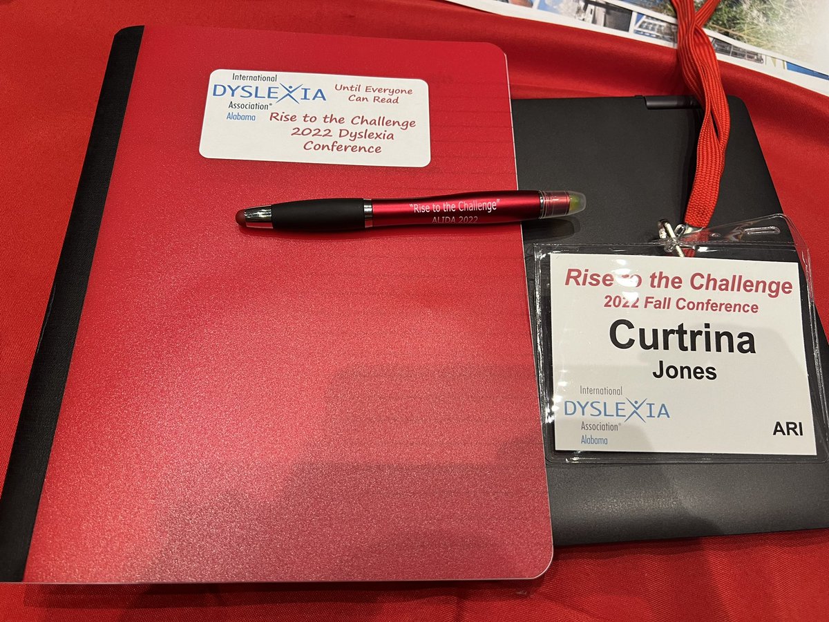 CurtrinaJones's tweet photo. Day 1 was filled with learning and sharing awareness about dyslexia and how we can support those students with strategies that will create opportunities for them to experience success!! #EveryChildCanRead #RisetotheChallenge @DyslexiaIDA @AlabamaAchieves @Alabama_Reading https://t.co/3U8sb4NuZB