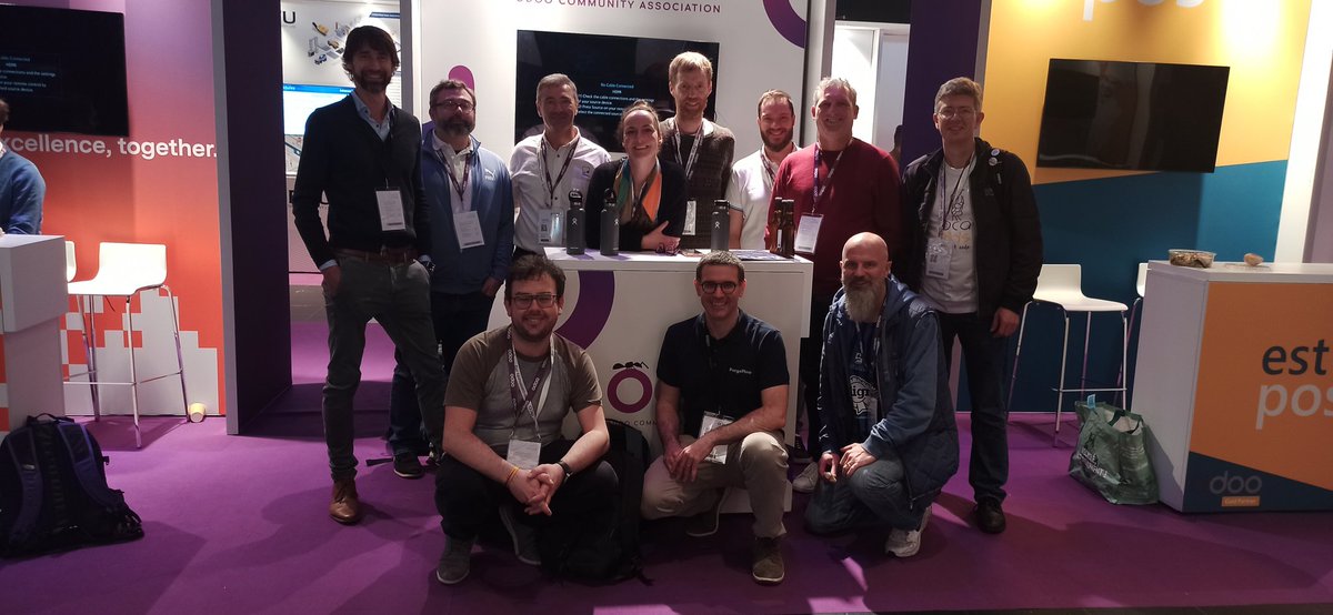 Great to meet my friends at <a href="/OdooCommunity/">OCA</a> again! <a href="/jgrandguillaume/">Joël Grand-Guillaume</a> <a href="/reis_pt/">Daniel Reis</a> <a href="/r_gellatly/">Rebecca Gellatly</a> <a href="/alexisdlattre/">Alexis de Lattre</a> <a href="/ggellatly/">Graeme Gellatly</a> <a href="/SBidoul/">Stéphane Bidoul</a> <a href="/kiketobella/">Enric Tobella Alomar</a> <a href="/max3903/">Maxime Chambreuil</a>