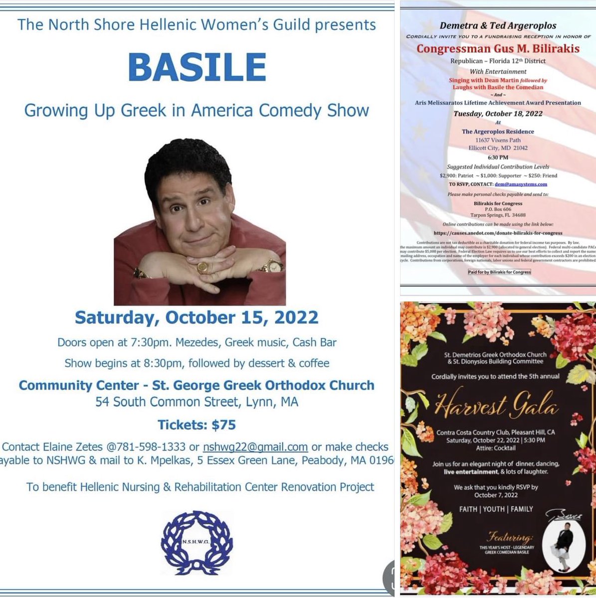 BasileComedian's tweet photo. BASILE IN CONCERT!
BOSTON, WASHINGTON, DC & WALNUT CREEK, CA!
It’s going to be a busy 8 Days!
Join me @BasileFans
#Basile #StandUp #StandUpComedy #Funny #Comedy #BasileLive #BasileOnTour #BZKProductions #GreekGodOfcomedy #GreekLishCanadianTour
https://t.co/lwdBqmgQUw https://t.co/NnaOmzdFZG