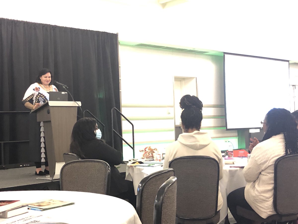 “I write to preserve my culture, and I edit to protect it.” -Angeline Boulley at #MCTE22