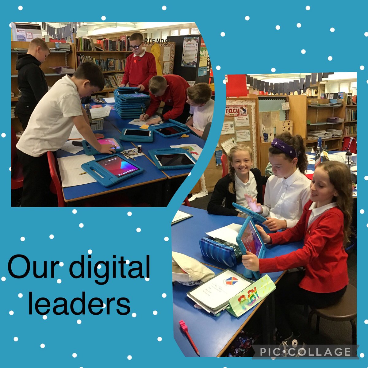 So grateful to our digital leaders over this term. They have been so helpful looking after our iPads and laptops. They have been downloading apps and creating books for all classes. They have been fantastic.  <a href="/DigitalscotNews/">Digital Scotland</a> <a href="/NLDigitalSchool/">Digital Learning and Teaching NL</a>