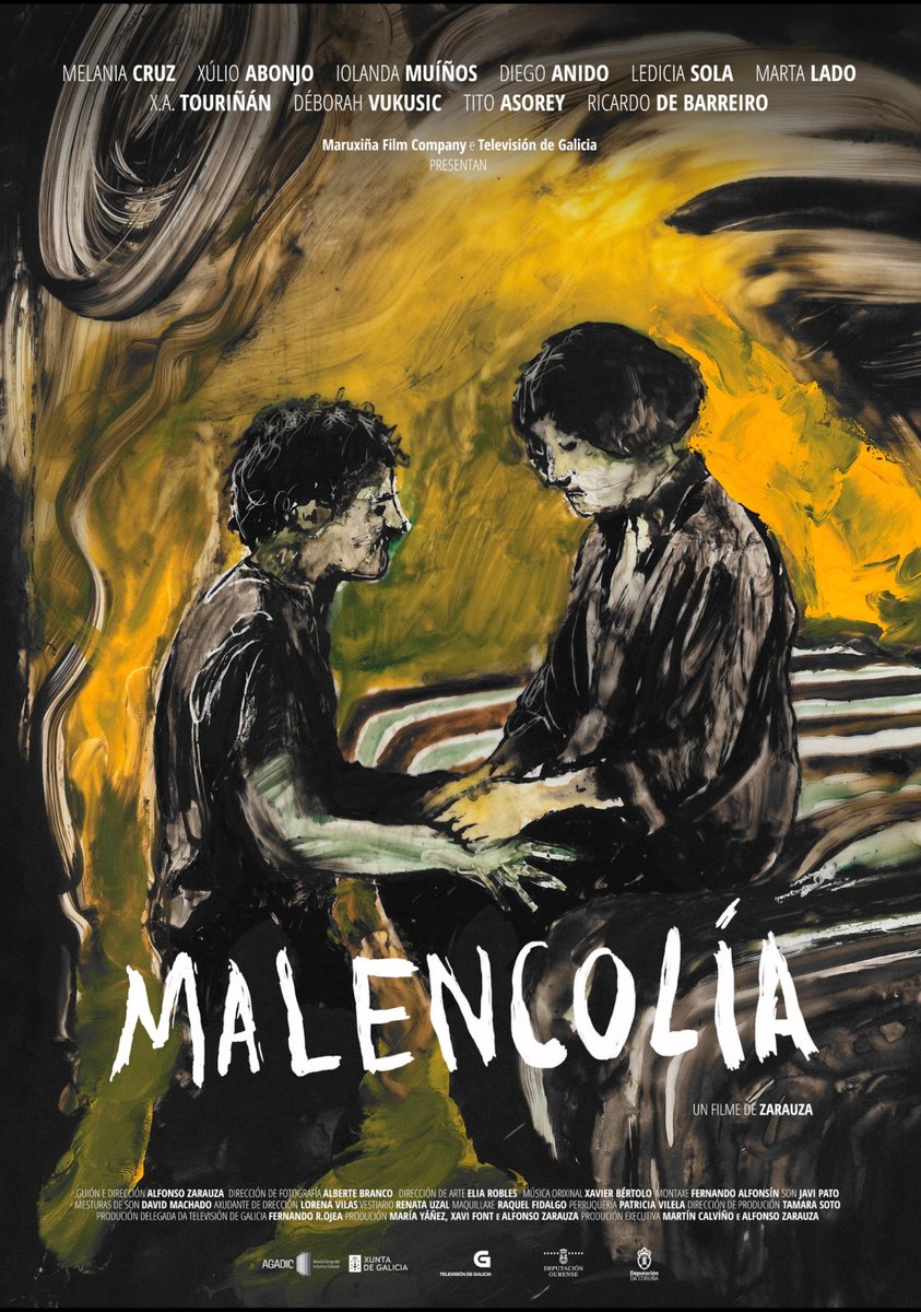 📽️O Ciclo Mestre Mateo achega a Ames “Malencolía”, gañadora de dous galardóns.
🗓️19 de outubro.
⏰20:00 h.
📍Casa da Cultura de #Bertamiráns.
Os convites, de balde, xa se poden retirar na Billeteira electrónica.
#SomosAmes
🔗bit.ly/3yG4DGG