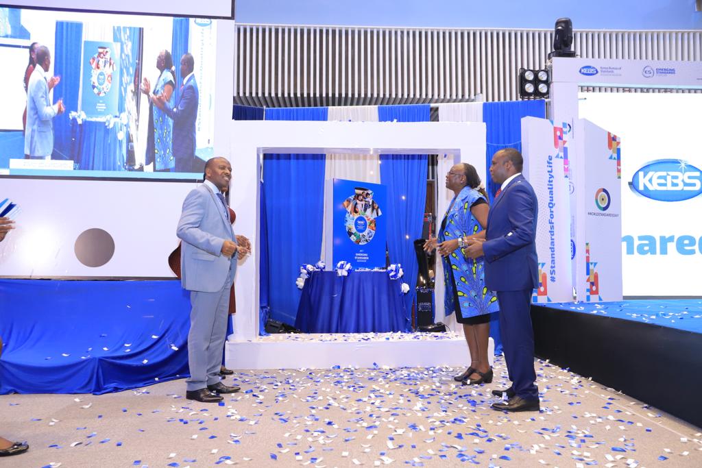 KEBS_ke's tweet photo. We celebrate the unveiling of 474 standards during the #WorldStandardsDay and #EmergingStandards Forum.
@maina_betty @bnjinu @IndustryKE @Trade_Kenya @IECStandards @isostandards @ITU @ARSO_1977 @KENASgoke https://t.co/5cE0g1HMT7