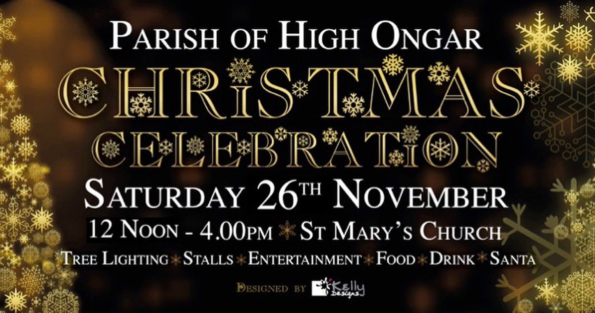 Get the date in the diary 🎄🎄🎄