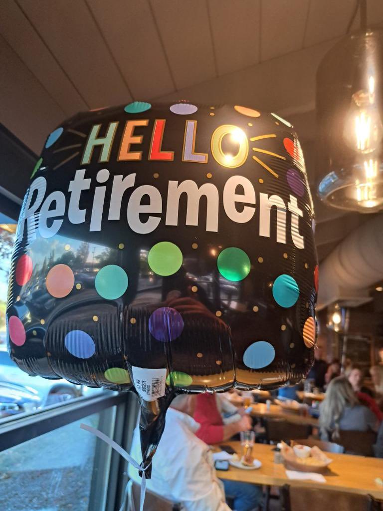 CloudGcloud's tweet photo. Retirement party? No problem!  Big shout out to the team at Hurstbourne Lane that totally rocked this retirement party! Making People Feel Special by way or Raise The Bar!  Susan, Felicia , Blake, Ned and the entire HOH crew! Well Done! #RaiseTheBar https://t.co/aVVgFEkQGb