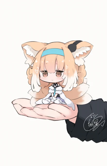 手乗りスズラン#アークナイツ 
