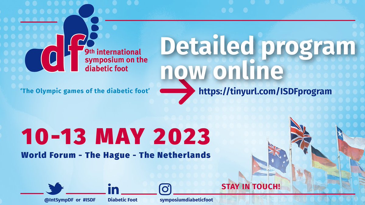 tinyurl.com/ISDFprogram
Detailed #program #ISDF2023 now online! A broad selection of topics will be addressed in plenary lectures, mini-symposia and interactive workshops with useful information for daily clinical practice. Check our website!