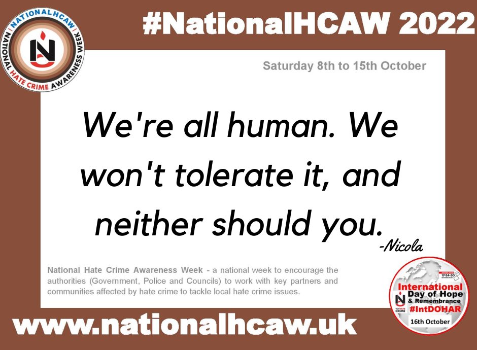 SouthEssexHomes's tweet photo. With #NationalHCAW coming to a close tomorrow we wanted to end the week with some supportive words from our Housing Community Safety Team at South Essex Homes.
#NoPlaceForHate https://t.co/NGMmUkGZw8
