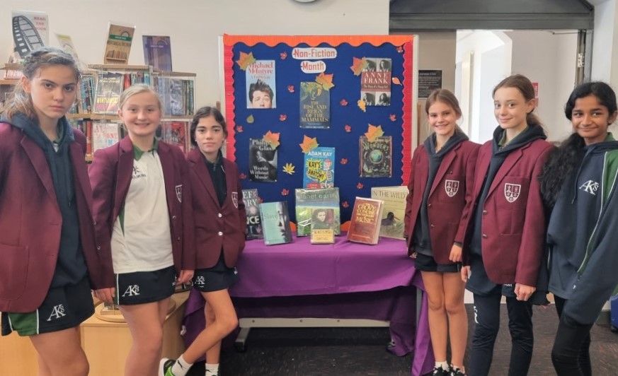 Well done to our new intake of Pupil Librarians (and friends) who designed and sourced the information for a November display board.  Excellent teamwork!