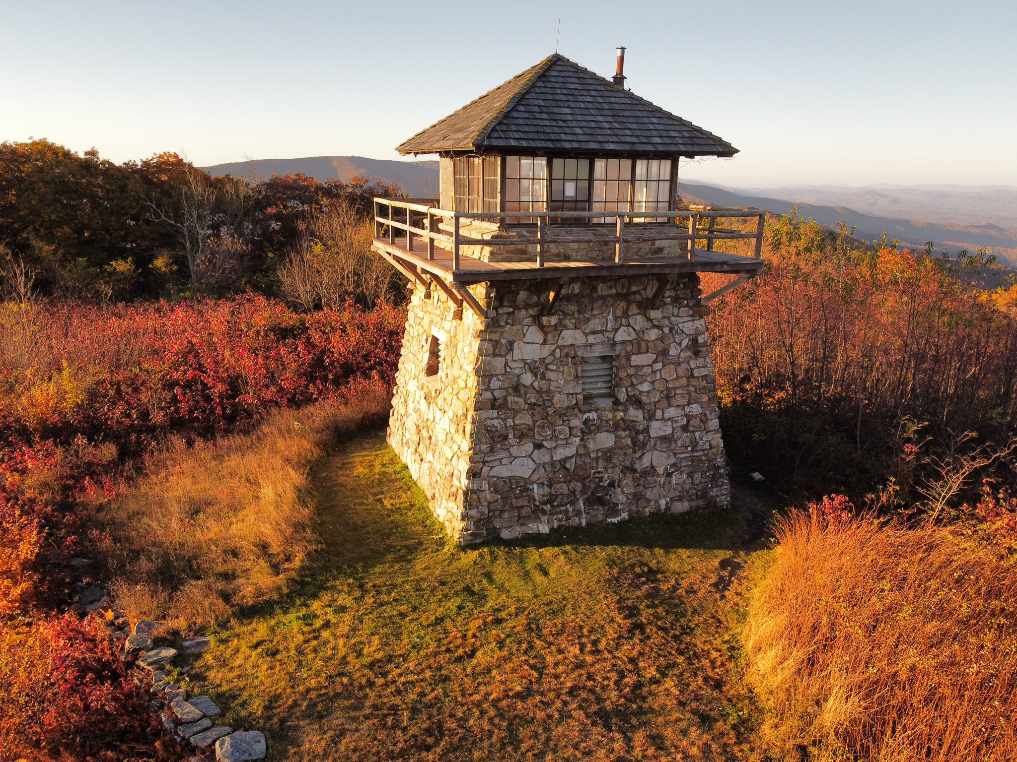 Peter Forister 🍁🍂🍁 on Twitter "High Knob Fire Tower, Shenandoah