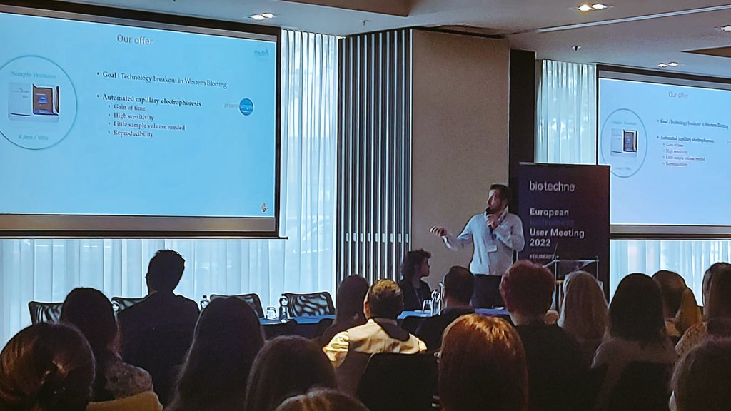 MetPlatform's tweet photo. A superb European User Meeting in Amsterdam with presentation of our facility
#EIUM @biotechne @I2mcT https://t.co/iynXnzoICa
