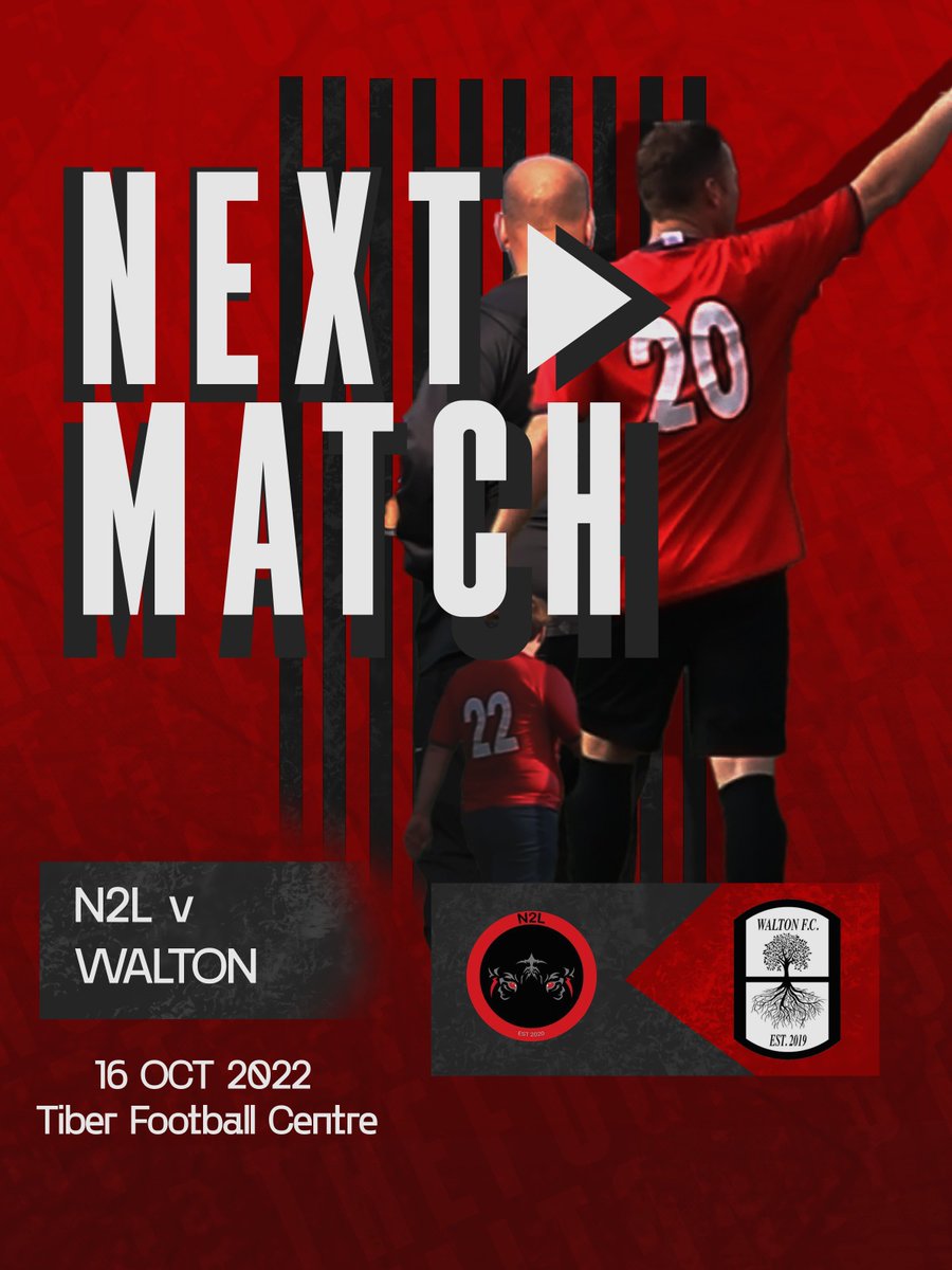 Next game for us this Sunday! Away at <a href="/N2L8_/">N2L FC</a> ! Up the Wally!