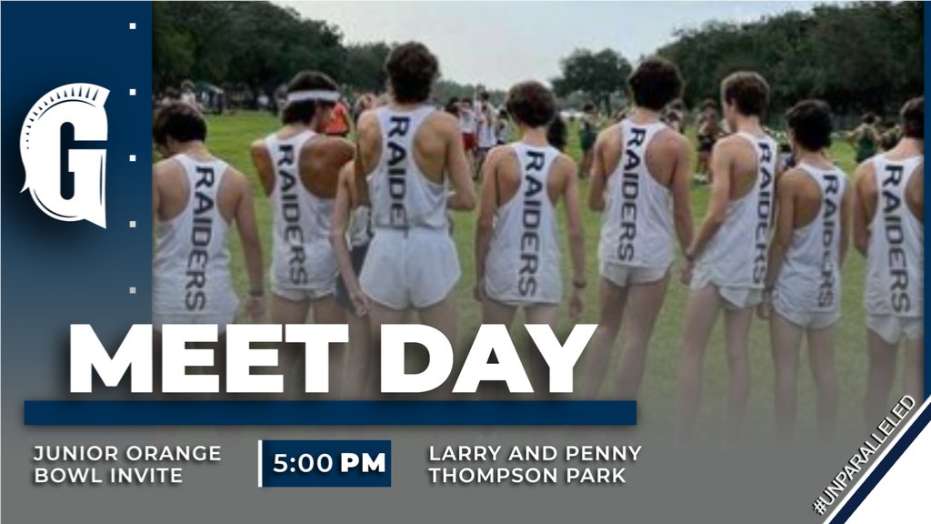 Gulliver Prep Athletics (@gprep_athletics) on Twitter photo MEET DAY. Varsity Boys and Girls Cross Country competes in the Junior Orange Bowl Invite today at Larry and Penny Thompson Park beginning at 5:00pm. <a href="/GulliverPrep_/">Gulliver Preparatory School</a> <a href="/GPrep_XCTF/">GulliverPrep Track & Cross Country</a> MEET DAY. Varsity Boys and Girls Cross Country competes in the Junior Orange Bowl Invite today at Larry and Penny Thompson Park beginning at 5:00pm. <a href="/GulliverPrep_/">Gulliver Preparatory School</a> <a href="/GPrep_XCTF/">GulliverPrep Track & Cross Country</a>