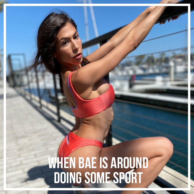 DailyHeatherV's tweet photo. When Bae is around doing some sports 😋 hello @HeatherVahn #VahnAddict #VahnMeme https://t.co/8N6nEqEM7p