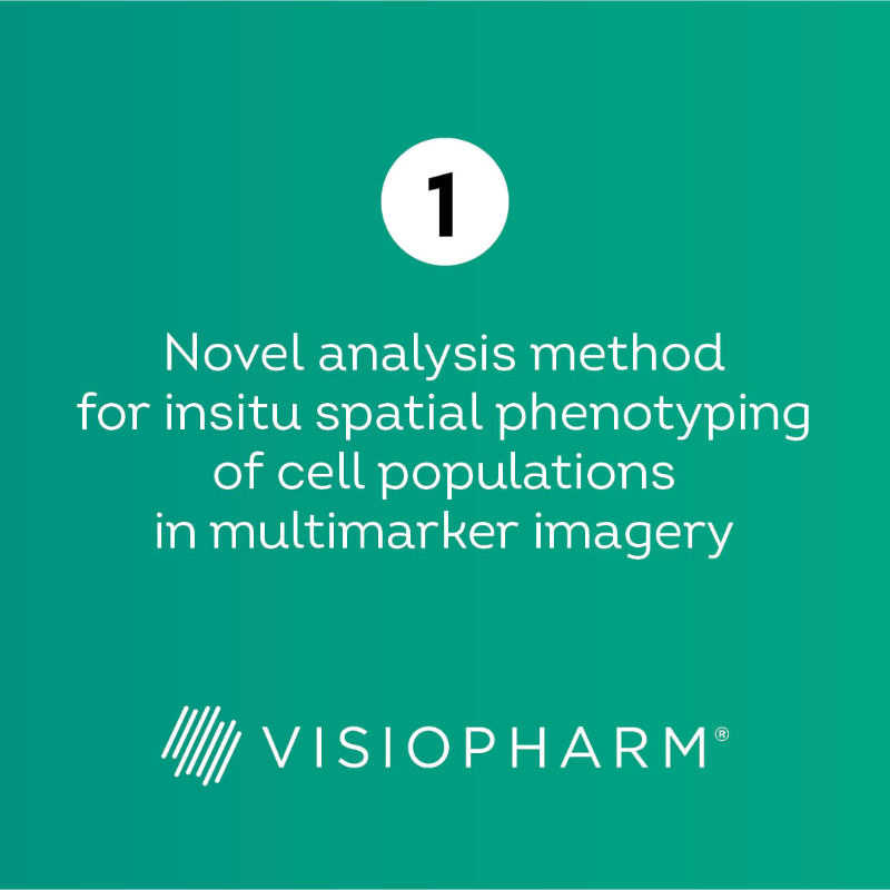 Visiopharm's tweet photo. Make sure to visit the poster wall at #PathVisions22 and discover four new research posters from us and our partners.