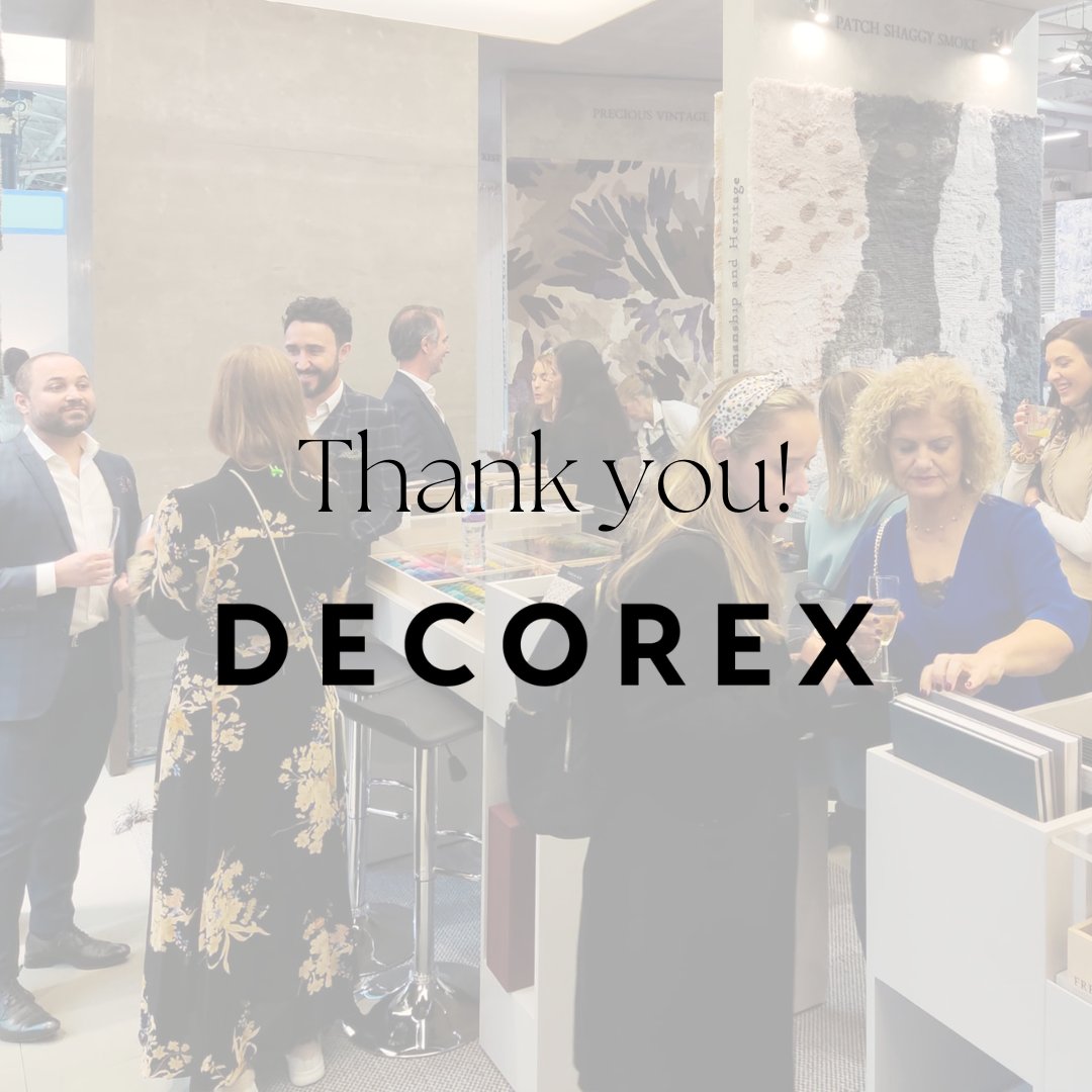 Decorex went by so fast but every day was lived intensely with those who visited us and, therefore, we want to thank everyone who stopped by our stand to visit or meet us for the first time! Until next time Decorex!

#ferreiradesárugs #luxuryrugs #decorex2022 #decorexlondon