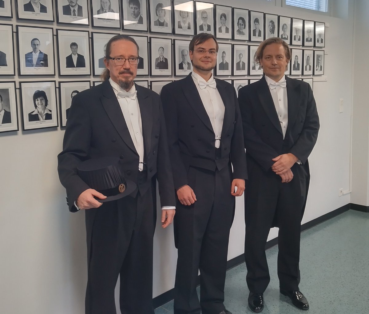 LabLehtio's tweet photo. Excellent PhD defence today by Sven! Opponent professor Mikko Metsä-Ketelä guided the discussion that ranged from functions and evolution of tankyrases to drug development. @sven_sowa #fbmm @UniOulu @UniTurku #PARP https://t.co/SBX7CLNk2o