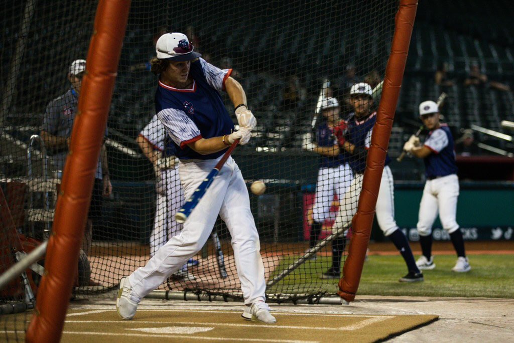 BUSShowcase's tweet photo. Freshest 💧(Drip) on the showcase circuit taking over @GlobeLifeField https://t.co/30BgfxHkVb