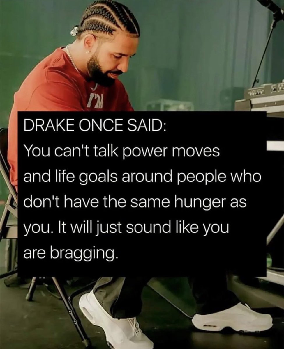 MagnantErica's tweet photo. A quote from Drake on a Fri-YAY? OKAY🔥🔥🔥 https://t.co/77L4NKV31W