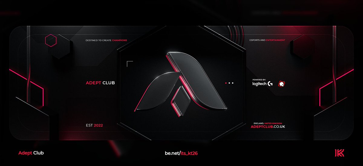 ITSKT26's tweet image. 3D Header Concept | @AdeptClub 
.
behance.net/its_kt26