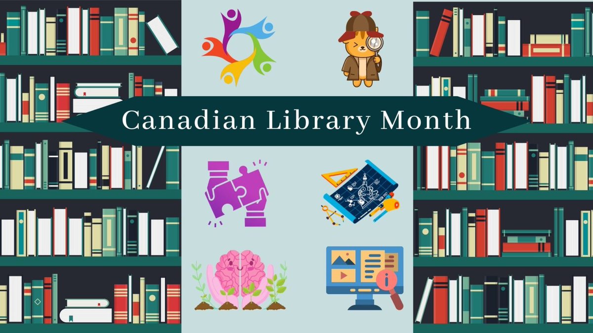 October is Canadian Library Month! A time to raise awareness of the value &amp; impact of libraries on our schools and communities. Be sure to visit your school library soon to check out resources and all the wonderful programming that is happening! library.hcdsb.org/news/ <a href="/HCDSB/">Halton Catholic DSB</a>