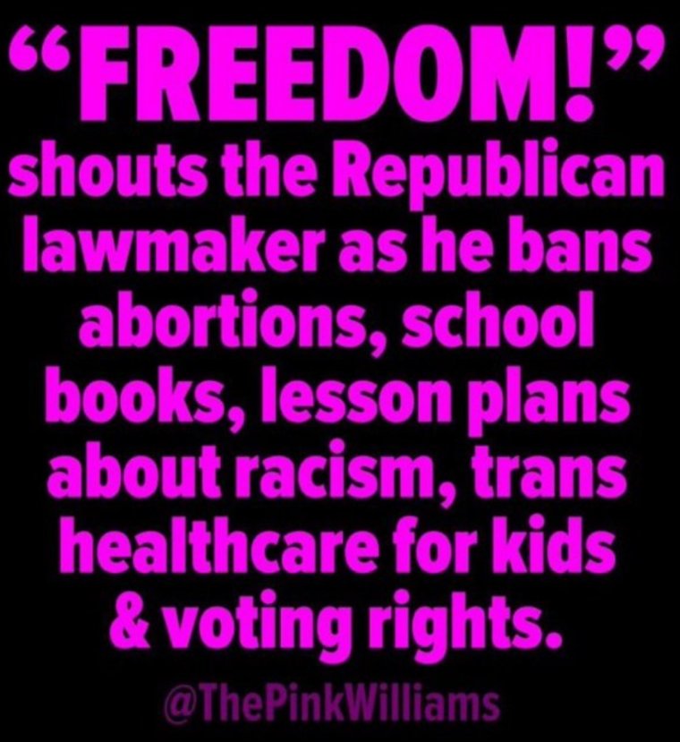 MarilynRautenb1's tweet photo. @GregAbbott_TX #GOPWarOnWomen
#RoeRoeRoeYourVote
#GOPINDISARRAY
#GOPDEFLECTING
ROE V WADE IS ON THE BALLOT https://t.co/czY7Mzu7rw