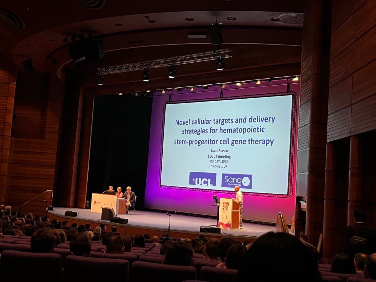 Simon Goldman (@goldie_oz) on Twitter photo Last session of #ESGCT2022 kicks off with <a href="/Luca_Biasco/">LucaBiasco</a> <a href="/UCLchildhealth/">UCL Great Ormond Street Institute of Child Health</a> hunting for potentially druggable long-term lymphocytic progenitor cells Last session of #ESGCT2022 kicks off with <a href="/Luca_Biasco/">LucaBiasco</a> <a href="/UCLchildhealth/">UCL Great Ormond Street Institute of Child Health</a> hunting for potentially druggable long-term lymphocytic progenitor cells