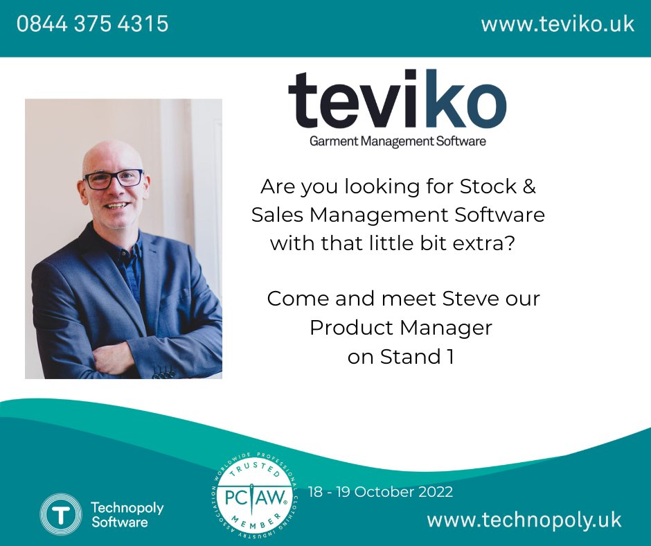 Come and meet Steve at the PCIAW Exhibition on the 18th &amp; 19th October !
#radissionblu #stockandsalessoftware #stocksoftware #assetmanagementsoftware #assetmanagement #software #pciaw #PPE #softwaremanagement