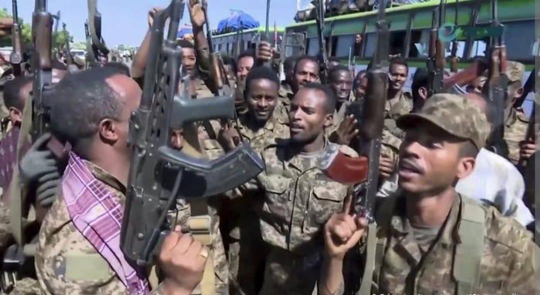 ሰበር ዜና
-
ጥምር ጦሩ ለሦስት ቀን ከበባ አድርጎ ሲያፀዳ የቆየውን የህወሓት ሀይል ደምስሶ «ሽረ»
ከተማን ሙሉ በሙሉ ተቆጣጥሮታል።

ድልና ድምቀት ለኢትዮዽያ ስራዊት ይሁን።

#tplfisterroristgroup
#EthiopiaPrevails