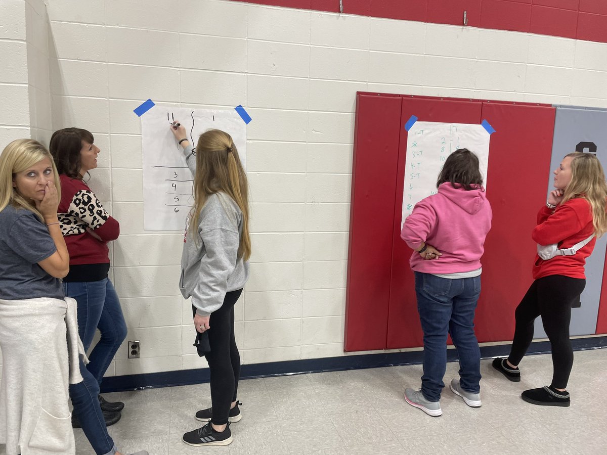 Andrews1_Ashley's tweet photo. @GoshenLocal teachers working on building their thinking in a math classroom! https://t.co/OvrDSfahMc