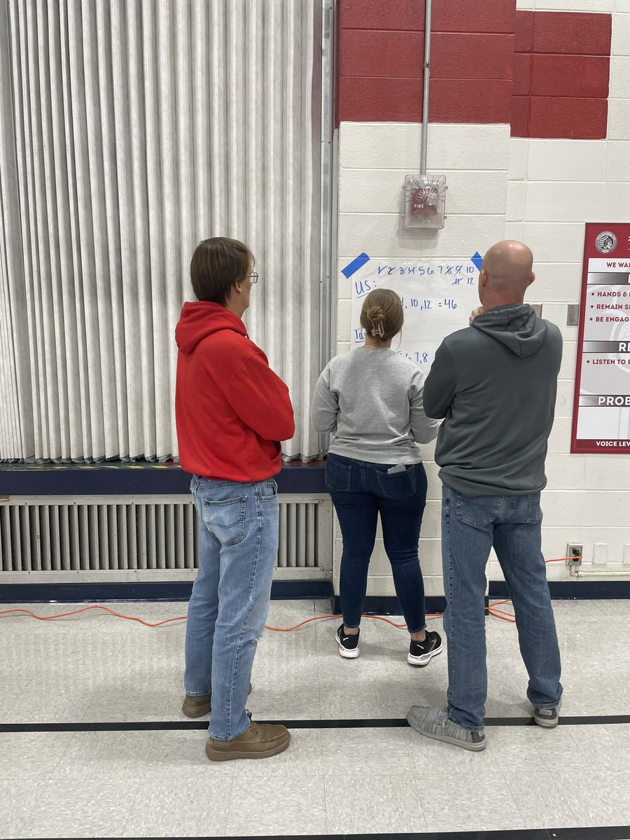 Andrews1_Ashley's tweet photo. @GoshenLocal teachers working on building their thinking in a math classroom! https://t.co/OvrDSfahMc