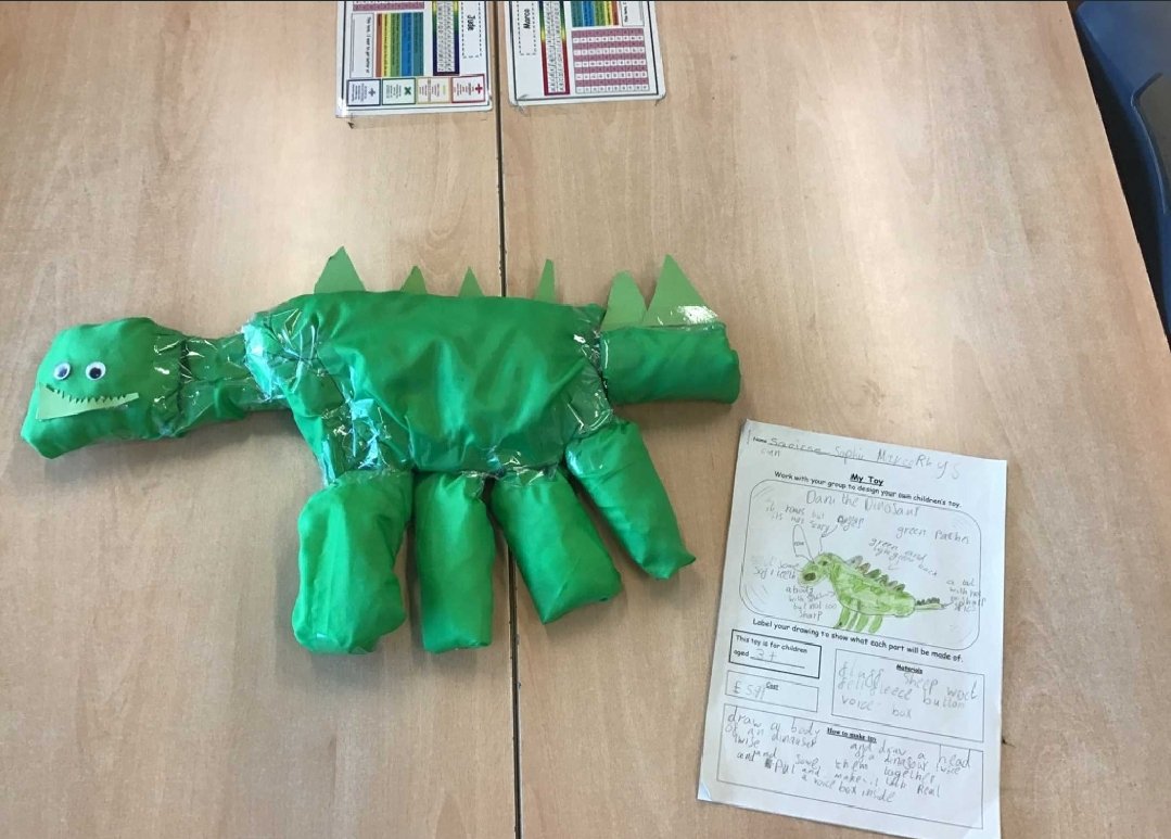 OLPPrimary's tweet photo. As part of their chosen topic this term, primary 4a designed, made and wrote instructions for, their very own toys. They then presented their designs to the rest of the class and around the school. #OLPSTEM #Design #education 📝🔍✂️🧸 https://t.co/4M310gDoXP