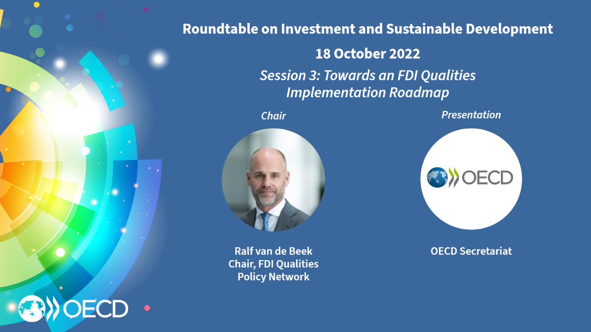 OECD_BizFin's tweet photo. 📣Join us 🗓️18 October 2022 9:30-17:00 CET 📍 Paris/online to identify concrete reforms that will unleash sustainable investment and set these reforms in motion.

Explore the distinguished speakers in our afternoon sessions below and sign up here ▶️ https://t.co/QBkNIM8ThC https://t.co/xj7H7VgY1n