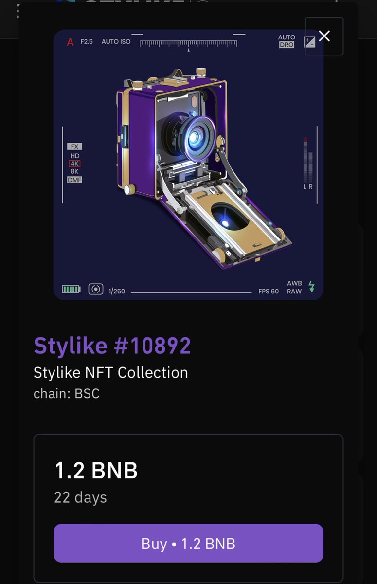 Stylike_io's tweet photo. - only 9 Mozitera left with 1.2 BNB price ($329)
-Mozitera NFT holders can earn $206 monthly
- buy now -> download stylike app -> start daily earning by taking photos
#styl #stylike #Dresstoearn #nft
https://t.co/aw727cjnRt https://t.co/0X4zQm3rsI