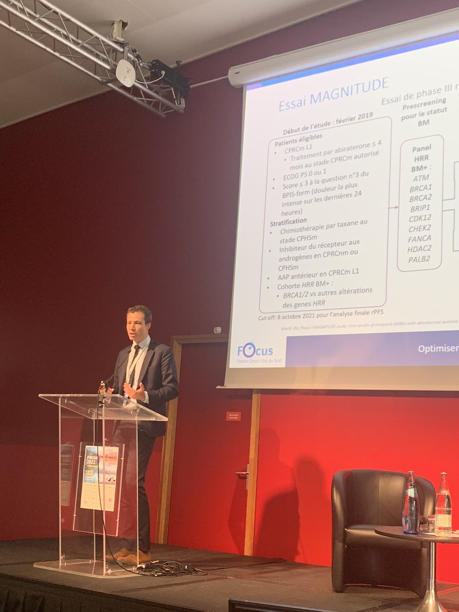 albisinnidoc's tweet photo. Great lecture by @GPloussard on PARPi+ novel hormonal therapies for #PCa. #precision #medicine #focus22 https://t.co/OyN6217Uhe