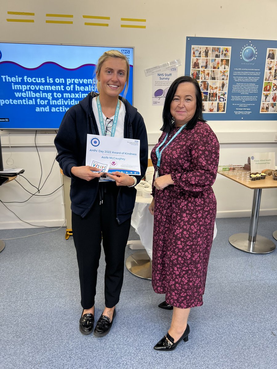 Sonia MacDiarmid (@redsoniamac) on Twitter photo Well done to <a href="/aoife_mccaughey/">Aoife McCaughey</a> receiving your well deserved Kindness badge today from <a href="/shellsm1th/">Michelle Smith</a> you truly are so kind to everyone, patients and staff. Always first to help. Thank you from the team <a href="/WHHOrthoptics/">WHH Orthoptics</a> Well done to <a href="/aoife_mccaughey/">Aoife McCaughey</a> receiving your well deserved Kindness badge today from <a href="/shellsm1th/">Michelle Smith</a> you truly are so kind to everyone, patients and staff. Always first to help. Thank you from the team <a href="/WHHOrthoptics/">WHH Orthoptics</a>