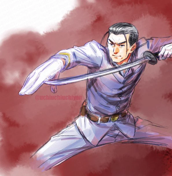 冒頭のえぐち、格好良かったなーという絵です。 #るろうに剣心 