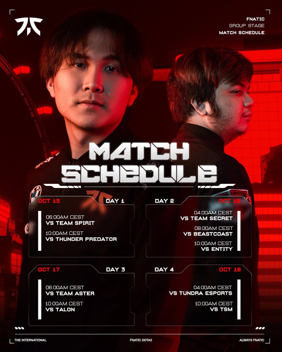 FNATIC On Twitter Our Matches Are Set Which Are You Most Looking fnatic-on-twitter-our-matches-are-set-which-are-you-most-looking