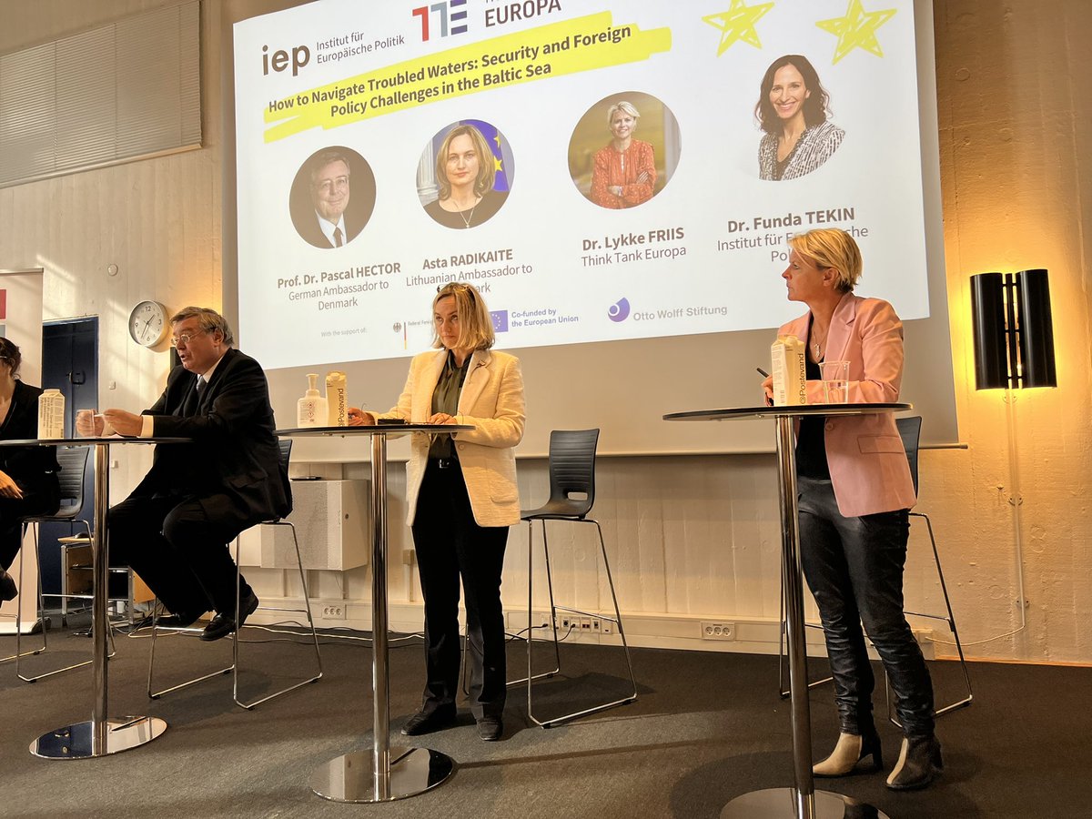 Good exchange on challenges in Baltic Sea w/ <a href="/jesperms/">Jesper Møller Sørensen - private</a> Jesper Møller Sørensen Denmark’s State Sec, German Amb <a href="/PascalHector_Pr/">Pascal Hector</a>,  Lithuanian Amb <a href="/AstaRadikaite/">Asta Radikaite</a> , <a href="/lykkefriis/">Lykke Friis</a> at German-Nordic-Baltic Forum - resonates with challenges in Black Sea! <a href="/MFAgovge/">MFA of Georgia</a> <a href="/GEinDK/">Georgia in Denmark</a>  <a href="/JeppeKofod/">Jeppe Kofod</a>