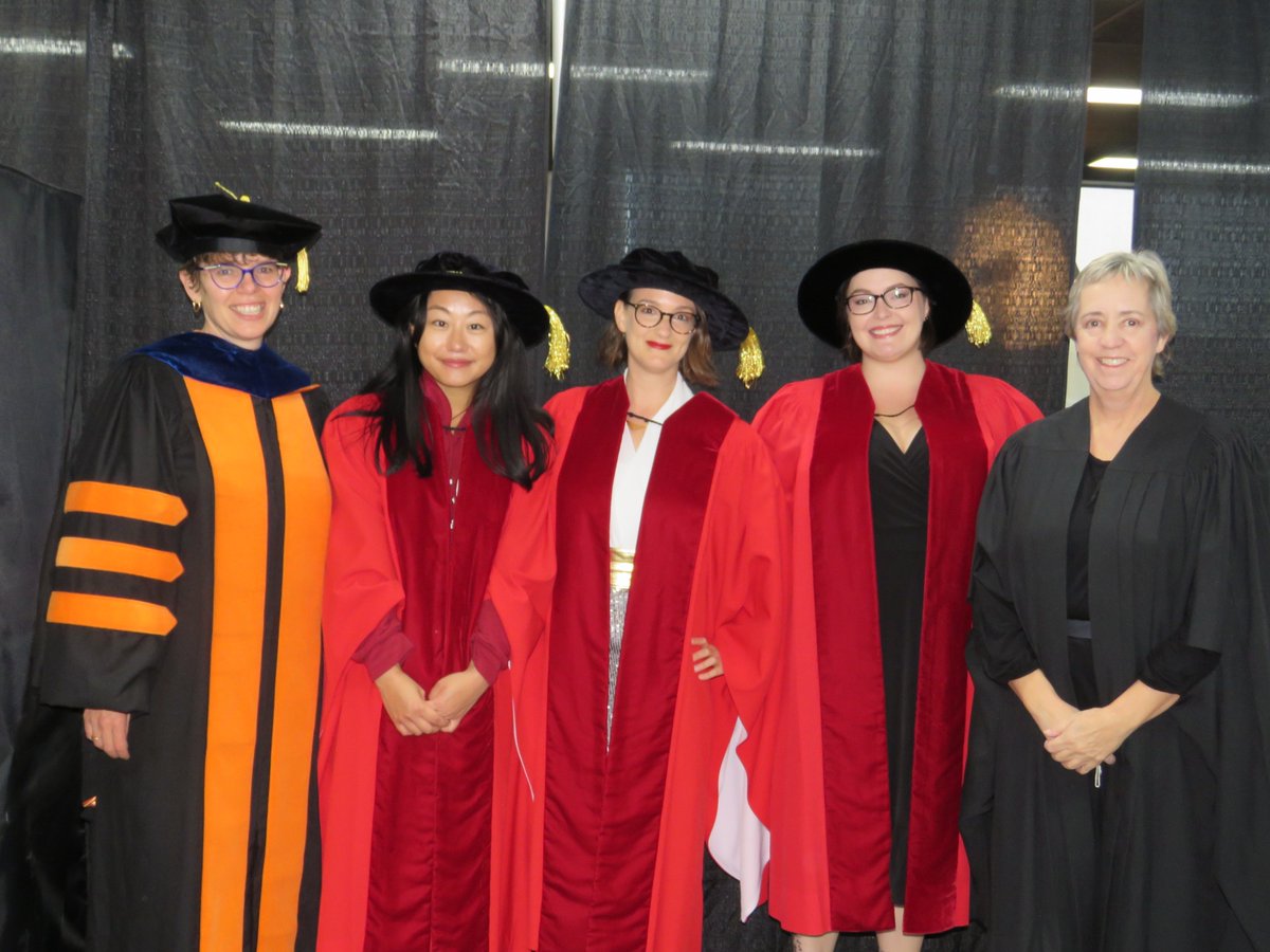 Congratulations #YorkU #History PhD graduates! We are so proud of you! #YorkUConvo