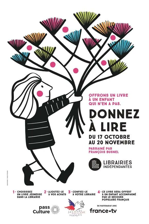 livreshebdo's tweet image. LIBRAIRIE > Le @SLF_Librairie lance la 7ème édition de "Donnez à lire" buff.ly/3g9ELMQ
@SecoursPop #librairie #edition