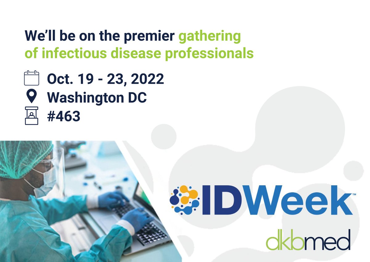 See you at @IDWeek2022! Come and say hi to us at booth #463. #HealthCare #CME #FreeCME #MedicalEducation #MedicalNews #HealthNews #CMEcredits #ContinuingEducation #IDweek2022 #IDweek