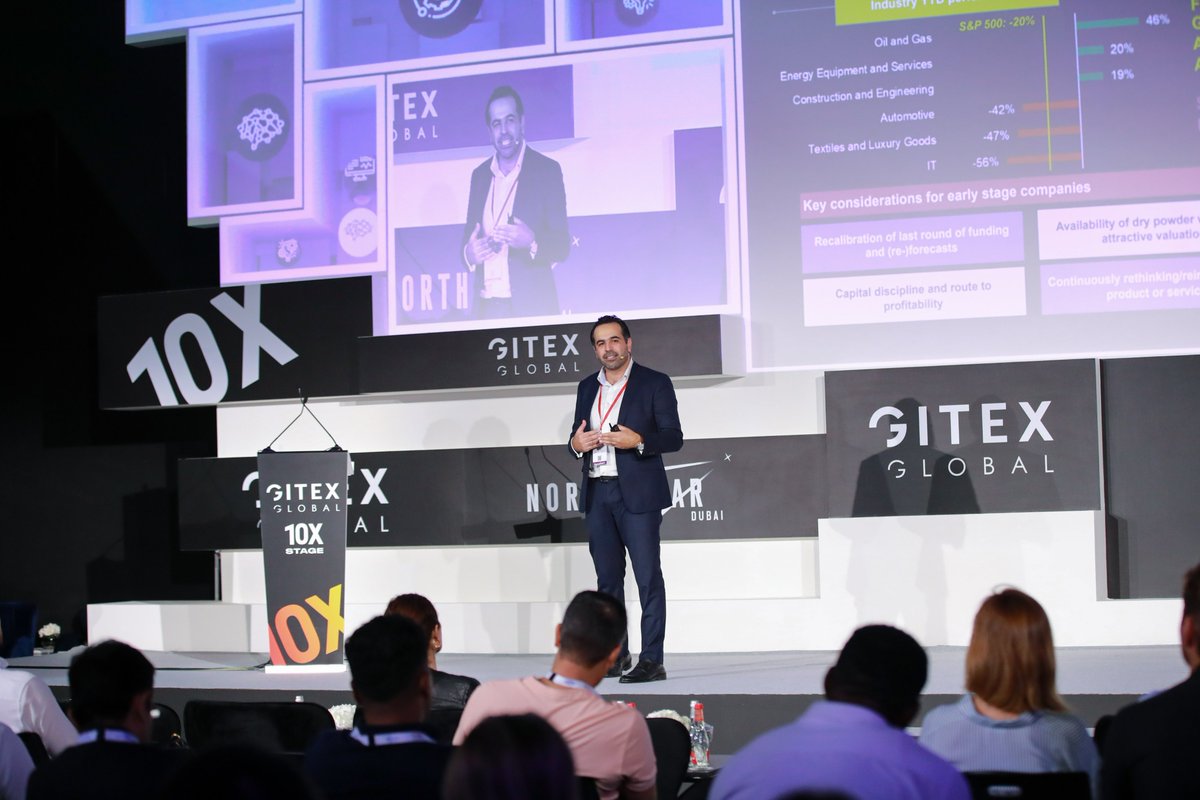 PwC_Middle_East's tweet photo. Marking 5 days of great energy, inspiring conversations, and metaverse demos at @GITEX_GLOBAL! We’re #PwCProud of launching the Abu Dhabi Data Program with @AbuDhabiDigital (ADDA), as well as signing a strategic MoU with @CloudG42.
#GITEX - See you next year! #ReimaginewithPwC https://t.co/yRmZdkJJAQ