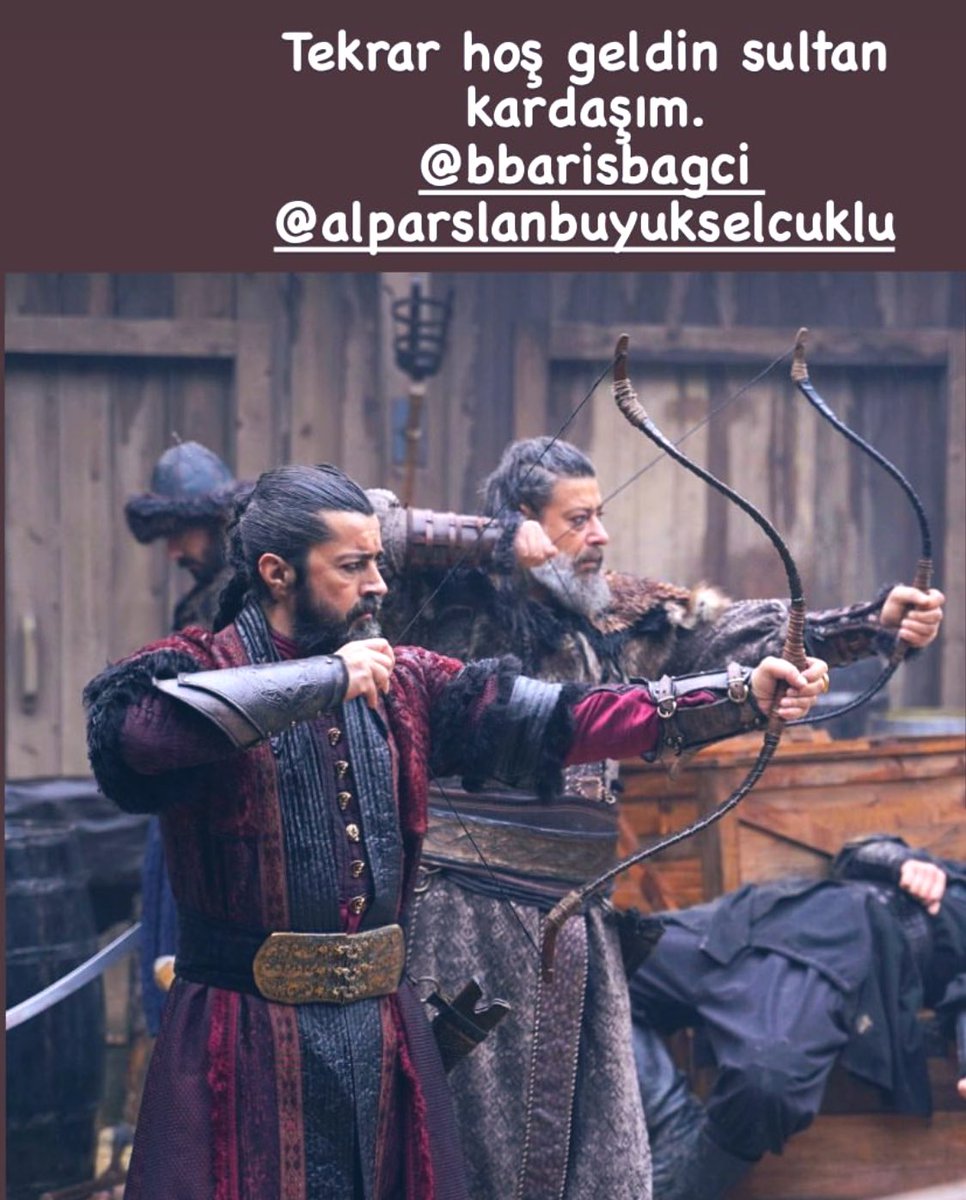 glad we will see those 2 and Alparslan reunited 

#AlparslanBüyükSelçuklu | #BarışArduç