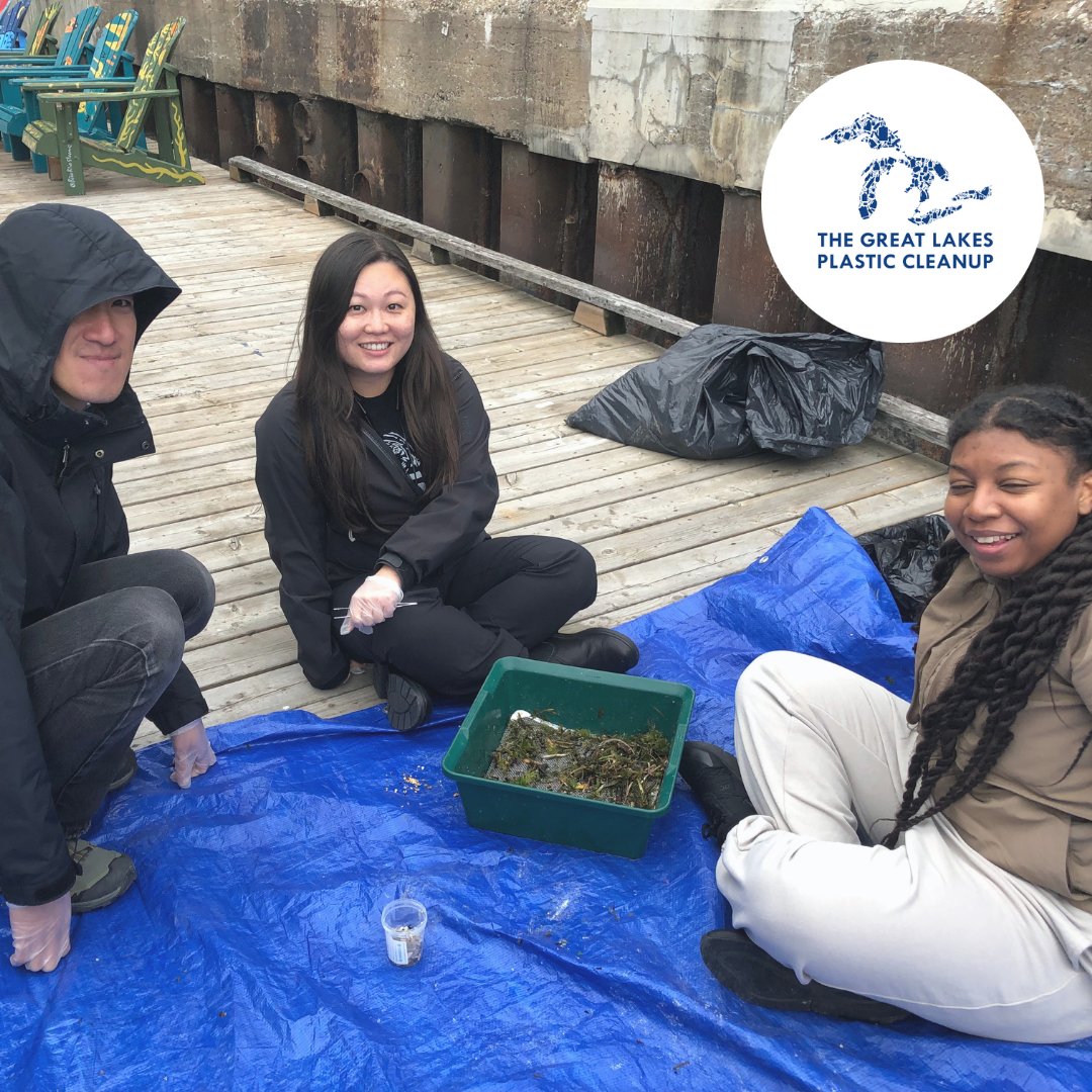 GLPCleanup's tweet photo. 👏🏼 A huge thank you to our volunteers who have joined us at T DOT Water Taxi to participate in our #WasteCharacterization events! Together, we collected, sorted, and classified the waste captured in our #Toronto Seabins. https://t.co/fTfeIgKmVi