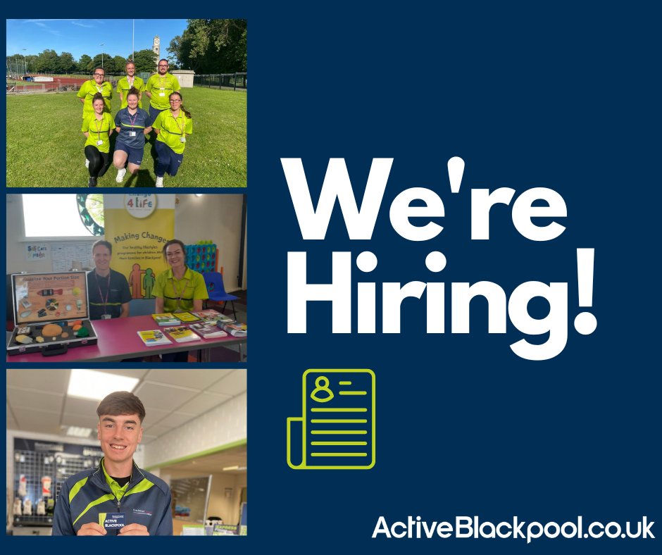 Fancy joining our team? We have exciting job opportunities, why not have a look? 🏋️‍♀️Leisure Assistant - ow.ly/4CVg50L9eu0 🏃Exercise Class Instructor - ow.ly/RJsE50L9eu2 ☎️Receptionist - ow.ly/g5ch50L9eu3