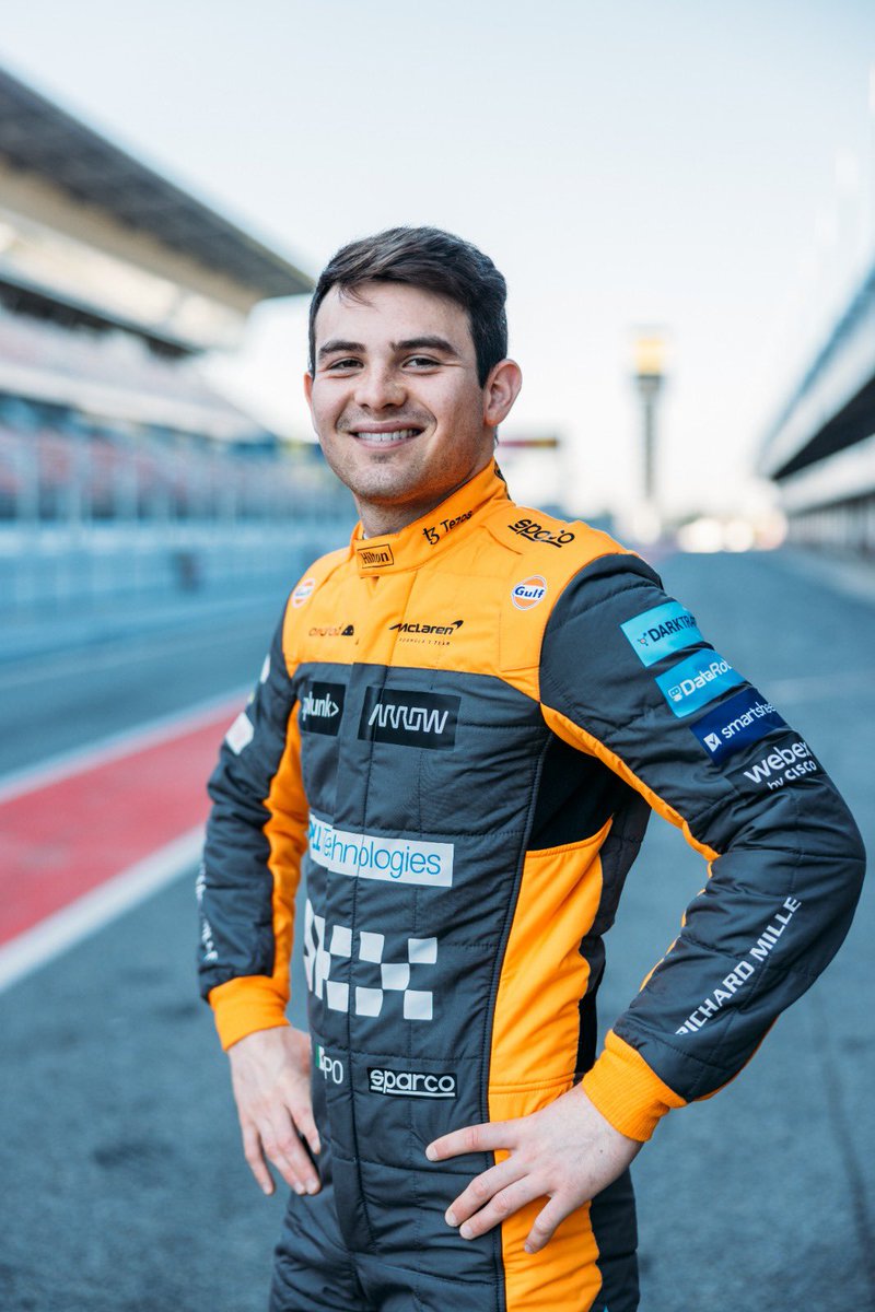 PatricioOWard's tweet photo. Pumped to be in the car for FP1 in Abu Dhabi w/ @McLarenF1 to close out this year’s @F1 World Championship. Grateful for this amazing opportunity and will surely enjoy it to the max. https://t.co/ABKzHNIXGR