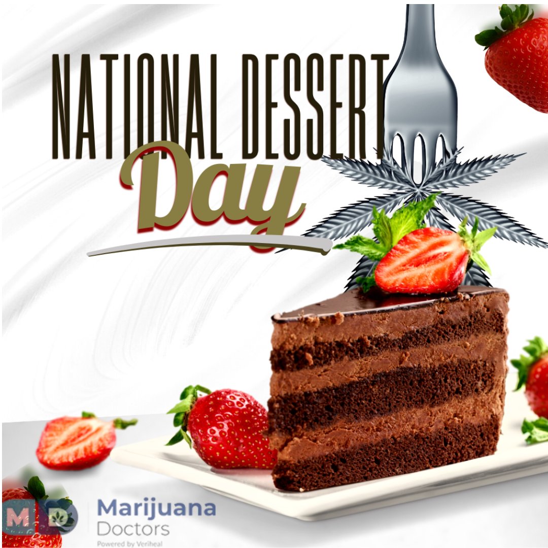 marijuanaDR's tweet photo. Happy National Dessert Day everyone! What’s on your 🍪dessert menu for today? How about using cannabis to make some tasty 🍰sweets?

If you need some ideas, check out our Instant “Pot” Recipes You Can Make At Home blog.

https://t.co/3bwGnnlv7S https://t.co/Lx9V9uFNxP
