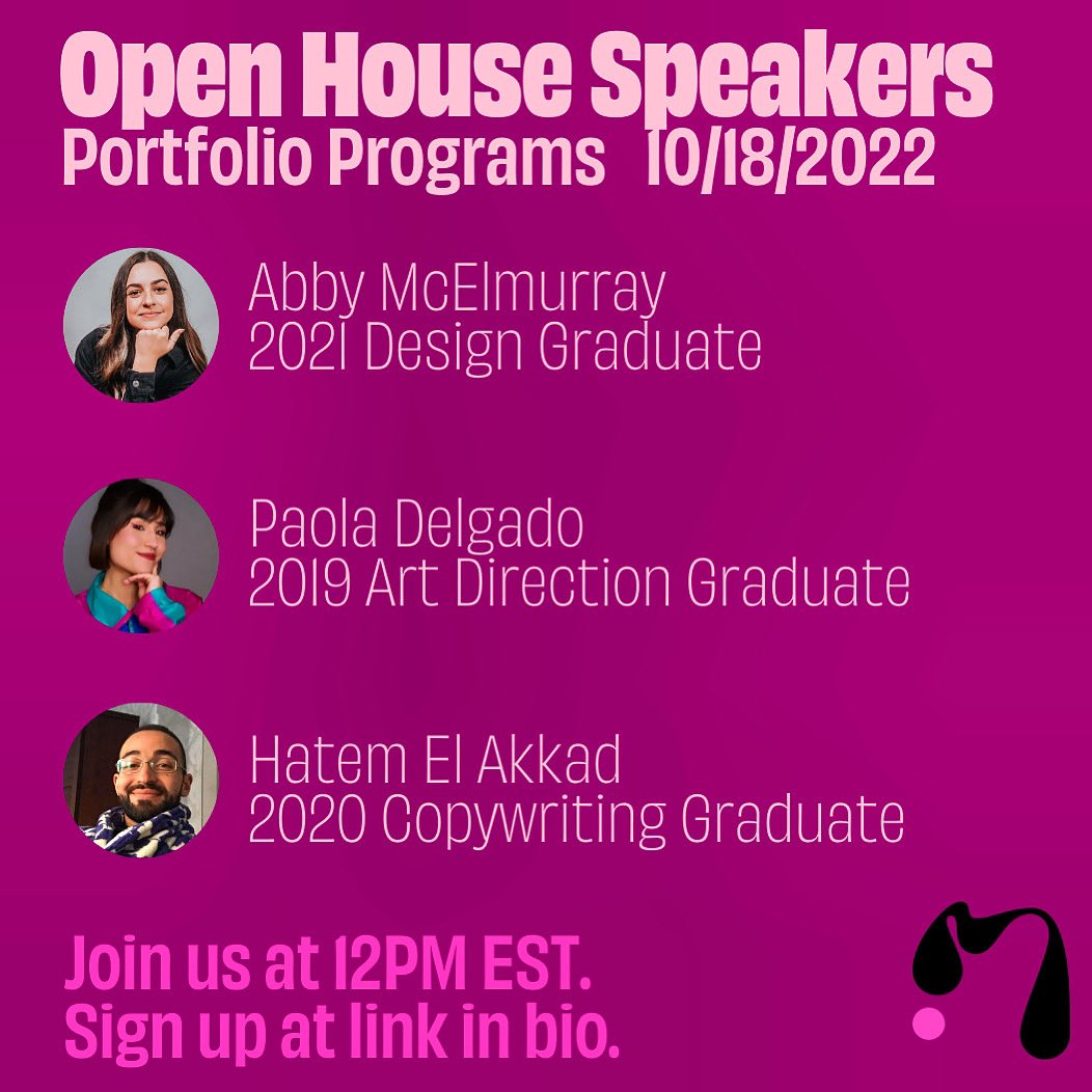 portfoliocenter's tweet image. We are less than 4 days away from our virtual open house &amp;amp; here are our distinguished speakers!

Tune in as they share how M.AD has shaped their careers &amp;amp; ask questions from those who have literally been there, done that!

Sign up here: Miamiadschool.com